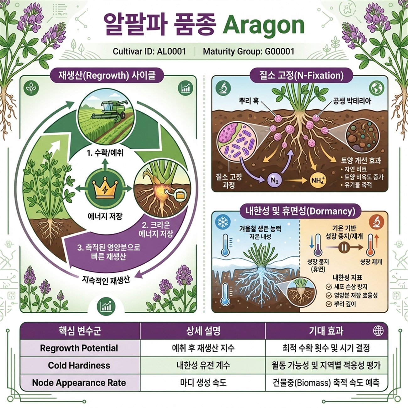 Genetic Coefficients Infographic