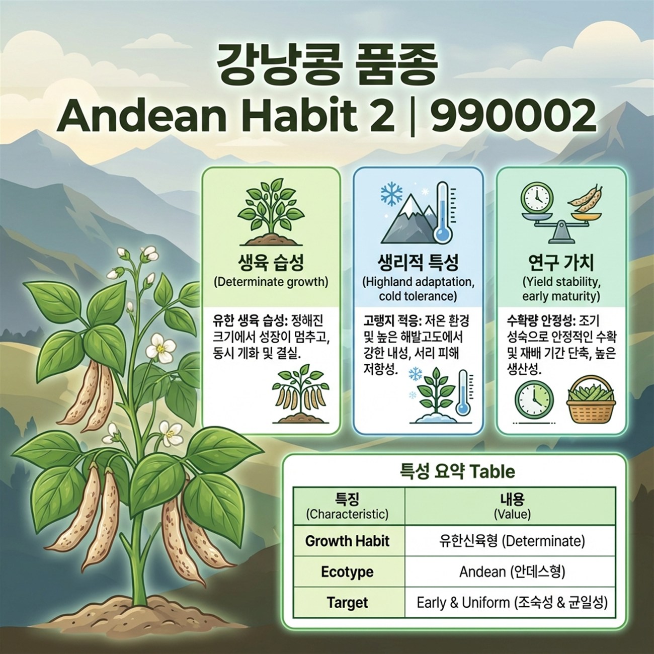 Genetic Coefficients Infographic