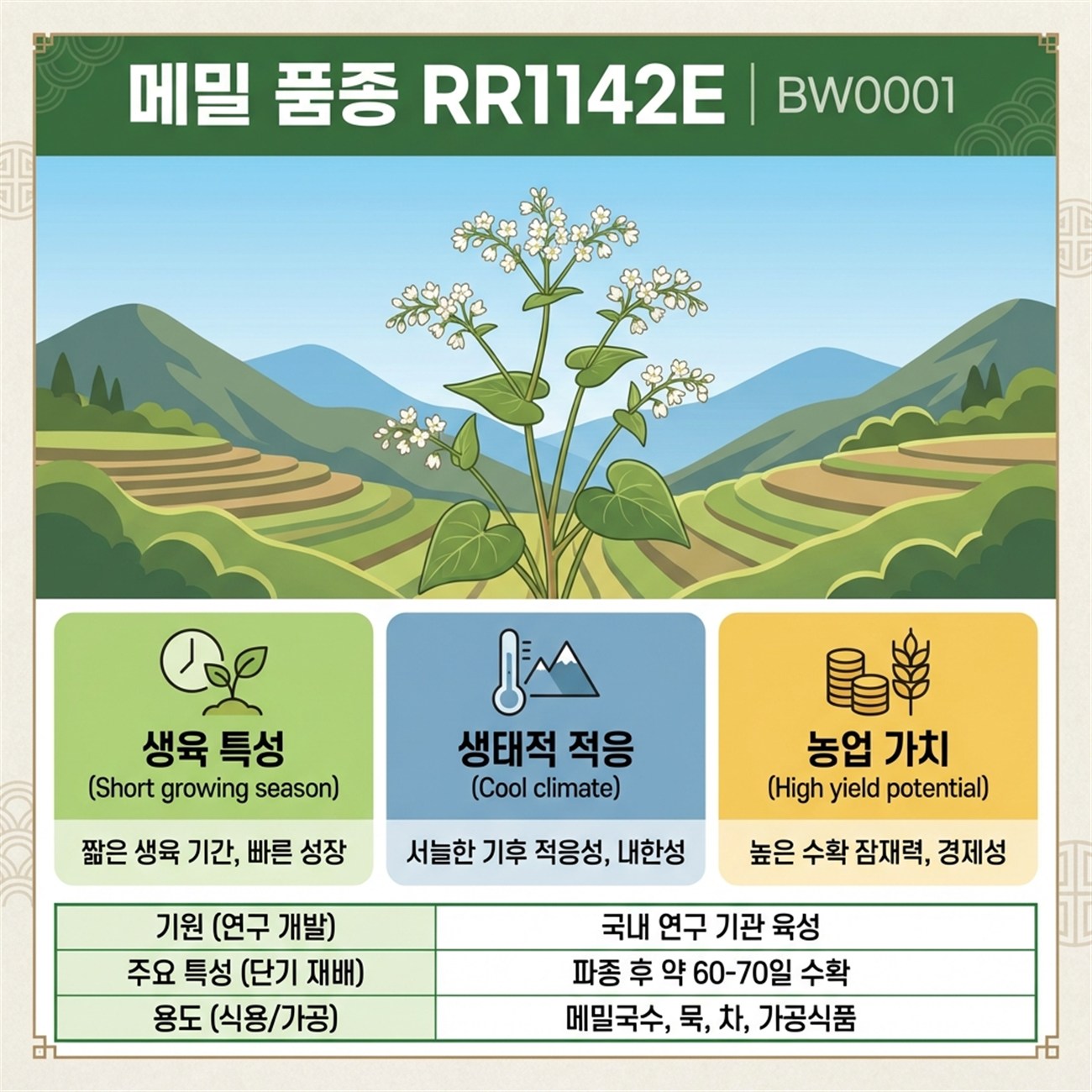 Genetic Coefficients Infographic