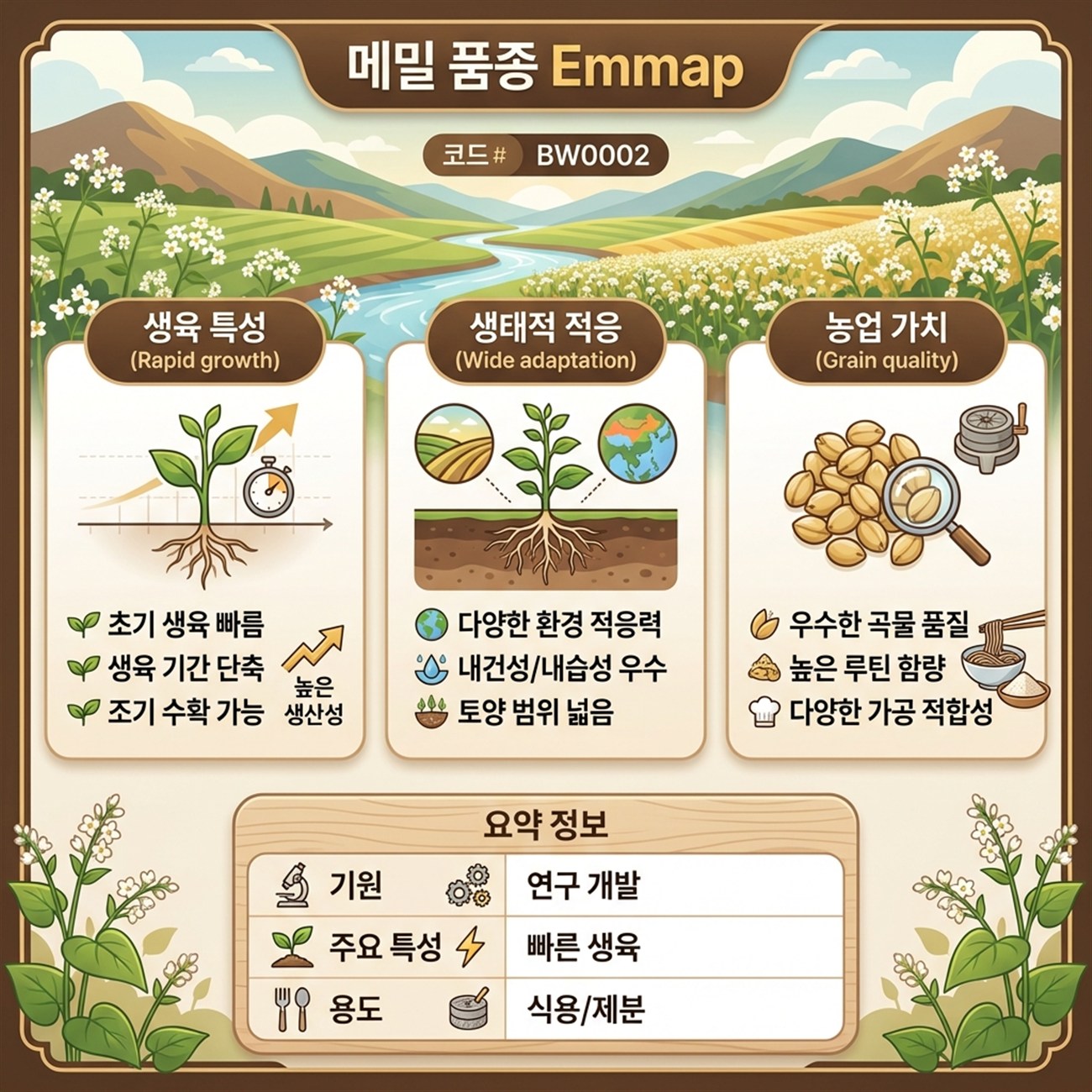 Genetic Coefficients Infographic