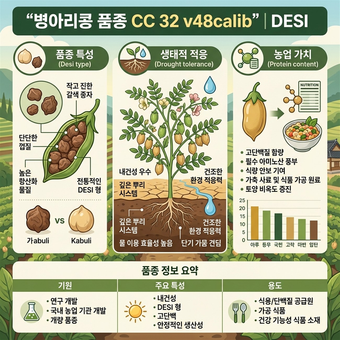 Genetic Coefficients Infographic