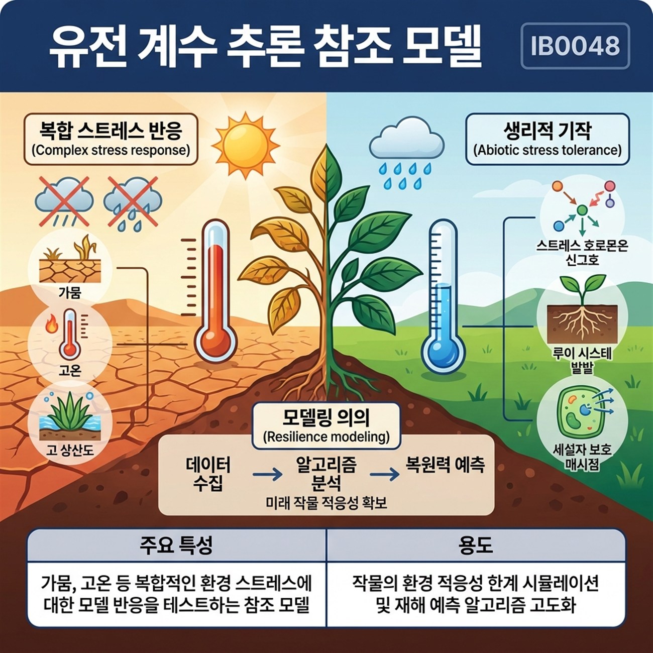 Genetic Coefficients Infographic
