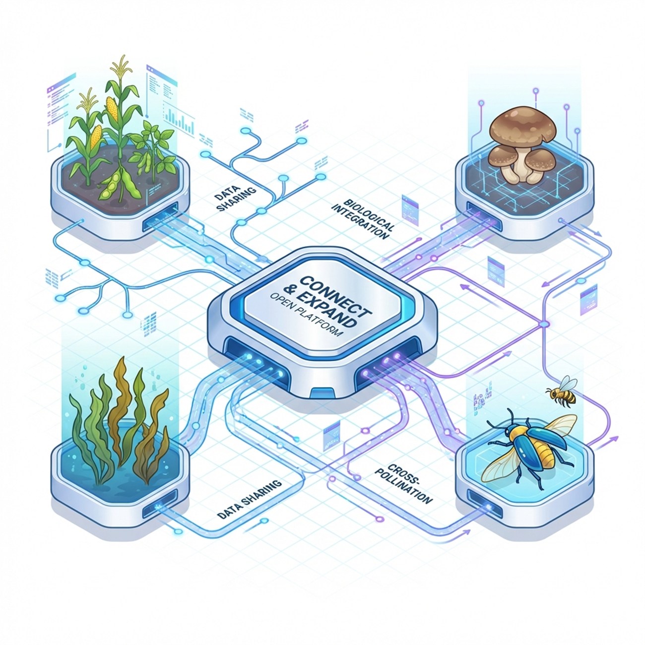 Connect & Expand Infographic